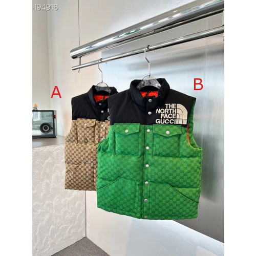 Buy High quality replica UA  Gucci X TNF Jacket Vest (Pick Style) from HypeRepTime, best replica designer brand website