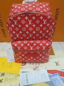 Buy High quality replica UA Supreme x LV, Backpack from HypeRepTime, best replica designer brand website