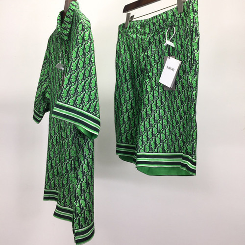 Buy High quality replica UA Dior Oblique Pixel Short-Sleeved Shirt And Shorts from HypeRepTime, best replica designer brand website