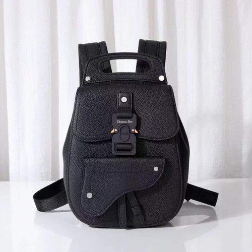 Buy High quality replica UA Dior Mini Saddle All black Backpack from HypeRepTime, best replica designer brand website
