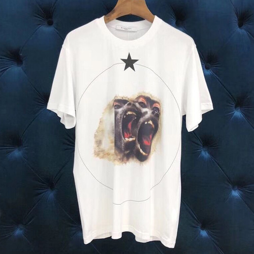 Buy High quality replica UA Givenchy White Twin Monkey Brothers Rottweiler Print T-Shirt from HypeRepTime, best replica designer brand website