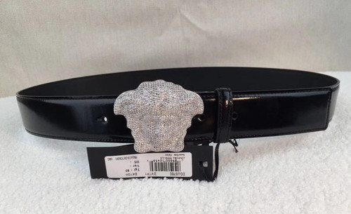 Buy High quality replica UA Versace With Medusa Diamond Buckle Belt from HypeRepTime, best replica designer brand website