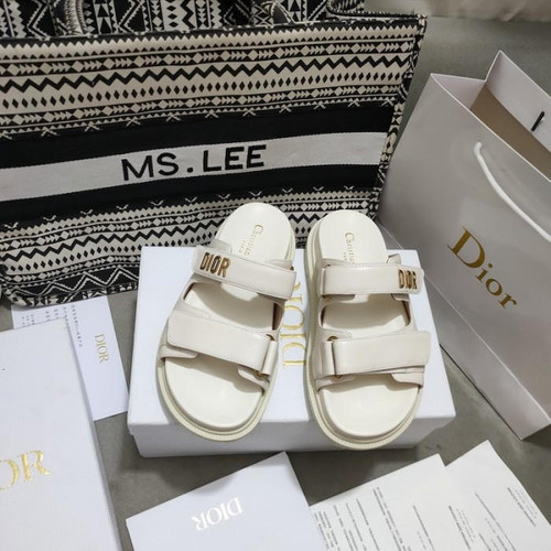 buy High quality replica UA Dior DiorAct White Lambskin, Slide replica from hypereptime Gucci