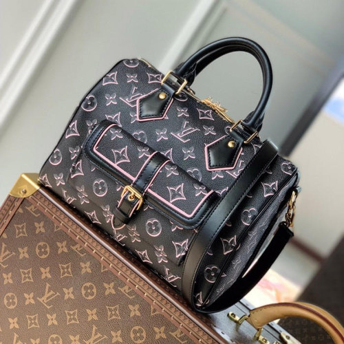 Buy High Quality Replica UA Louis Vuitton Monogram coated canvas Speedy Bandouliere, Bag from HypeRepTime, best replica designer brand website