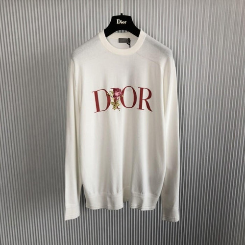 Buy High quality replica UA Dior Jardin White Silk and Cotton Jersey Stitch Knit, Sweater from HypeRepTime, best replica designer brand website