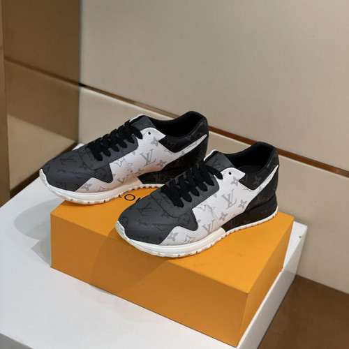 buy High Quality Replica UA Louis Vuitton Run Away in Black & White, Sneakers replica from hypereptime LV