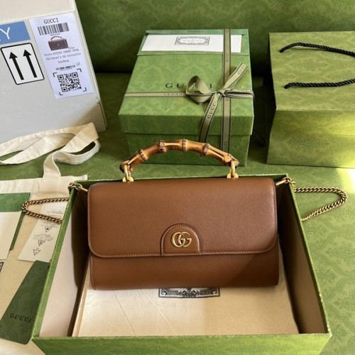 buy High Quality Replica UA Gucci Diana mini shoulder Brown, Bag replica from hypereptime Gucci