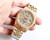 buy High quality replica Iced out Moissanite Diamonds Rolex Datejust Jubilee bracelet Gold colorful rainbow Arabic number glass back 40mm replica from hypereptime Rolex