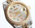 buy High quality replica Iced out Moissanite Diamonds Rolex Datejust Two tone gold jubilee bracelet rainbow colorful Arabic number glass back 40mm watch replica from hypereptime Rolex