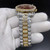 buy High quality replica iced out moissanite diamonds Rolex date just two tone diamonds 40mm replica from hypereptime Rolex