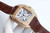 buy High quality replica moissanite bezel Plain Jane face Cartier watch 44mm (Pick style) replica from hypereptime Other brands