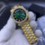 buy High quality replica iced out moissanite diamonds Rolex Day-date Green face 36mm replica from hypereptime Rolex