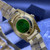 buy High quality replica iced out moissanite diamonds Rolex Day-date Green face 36mm replica from hypereptime Rolex