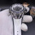 buy High quality replica iced out moissanite diamonds bezel Hublot Big bang Sang Blue II Titanium White replica from hypereptime Hublot