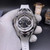 buy High quality replica iced out moissanite diamonds bezel Hublot Big bang Sang Blue II Titanium White replica from hypereptime Hublot