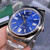 High quality replica plain jane Rolex Oyster perpetual silver blue dial 39.6mm