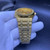 Buy High quality replica Iced out moisonnite diamonds replica AP Frosted gold case from HypeRepTime, best replica designer brand website