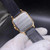 buy High quality replica Iced out moissanite diamonds Bezel Cartier, Rose gold, Black leather, (36 - 44mm available) replica from hypereptime Other brands
