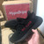 UA High quality rep Adidas Yeezy boost 350 V2 “bred” all black colorway sneaker