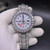 buy High quality replica Iced out moissanite diamonds Rolex Sky-dweller, White dial, 40mm replica from hypereptime Rolex