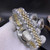 buy High quality replica Iced out moissanite diamonds Bezel, Datejust, wms, Two tone gold replica from hypereptime Rolex