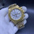 buy High quality replica Plain Jane AP Gold case, White dial replica from hypereptime Audemars Piguet