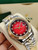 High quality replica Plain Jane Rolex Datejust two tone gold blue, red dials (Pick Style)