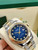 High quality replica Plain Jane Rolex Datejust two tone gold blue, red dials (Pick Style)