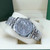 High quality replica Plain Jane Rolex Datejust new model Palm leaf dial silver case jubilee band
