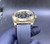 High quality replica Plain Jane Rolex Sky-Dweller gold case  black dial oysterflex rubber strap