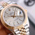 Buy High quality replica Plain jane Rolex Datejust two tone rose gold case (Pick Style) from HypeRepTime, best replica designer brand website