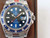 High quality replica Iced out Moissanite Diamonds Rolex blue stones blue face, Oyster Perpetual