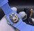 buy High quality replica Iced out Moissanite Diamonds Richard Mille blue ceramic case diamonds face women size replica from hypereptime Other brands