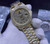 buy High quality replica iced out moissanite diamonds Rolex  Daydate with Arabic dial replica from hypereptime Rolex