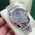 High quality replica Plain jane Rolex Datejust two tone Rosegold Palm leaf with Jubilee band