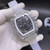 buy High quality replica Plain Jane Richard Mille,  ceramic see through Glass case with White rubber strap replica from hypereptime Other brands