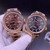 High quality replica Plain Jane Rolex Sky-dweller Rose gold case (Pick Style)