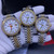 buy High quality replica Iced out Moissanite Stones Bezel Rolex Datejust two tone gold 40mm 36mm 31mm replica from hypereptime Rolex