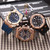buy High quality replica plain jane AP Royal Oak Offshore Rosegold with Black Strap replica from hypereptime Audemars Piguet