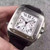 buy High quality replica Plain Jane Cartier White dial with Black Leather Strap replica from hypereptime Other brands