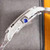 buy High quality replica Iced out moissanite diamonds Cartier in Silver with Blue dial replica from hypereptime Other brands