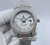 Buy High quality replica Iced Out Moissanite Rolex DayDate Oyster-Perpetual with Iced Roman number dial, Silver Pick Style from the best trusted, fake clone swiss designer brand watch website