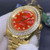 buy High quality replica Iced Out Moissanite Rolex DayDate gold case 40mm red dial president bracelet replica from hypereptime Rolex