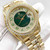 buy High quality replica Iced Out Moissanite Rolex DayDate 36mm Circle dial face replica from hypereptime Rolex