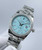 Buy High quality replica Iced out Rolex Datejust 36mm tiffany blue dial luminous dash numbers diamonds bezel oyster band from the best trusted, fake clone swiss designer brand watch website