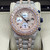 High quality replica Fully Iced out replica moissanite diamonds  Audemars Piguet 42MM Royal Oak Offshore Chronograph, Two Tone Rose Gold