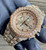 High quality replica Fully Iced out replica moissanite diamonds  Audemars Piguet 42MM Royal Oak Offshore Chronograph, Two Tone Rose Gold