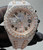 buy High quality replica Fully Iced out Moissanite Audemars Piguet Studded Red Watch replica from hypereptime Audemars Piguet