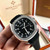 Super clone replica iced out Patek Philippe AQUANAUT series moissanite vvs diamond Geneve black strap watch