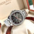 Super clone replica iced out Patek Philippe AQUANAUT series moissanite vvs diamond Geneve silver, black dial watch